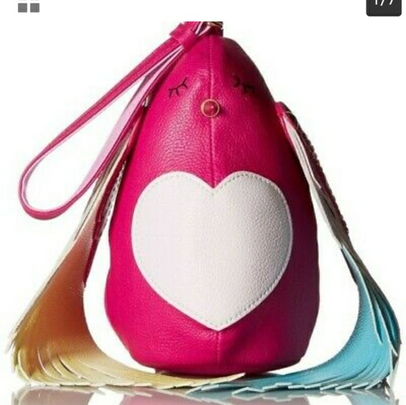 Betsey Johnson Bird Wristlet - Picture 1 of 5